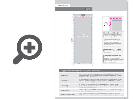 Product Bild hochglanz-uv-lack-flyer_12_5_cm_x_23_5_cm__beidseitig_bedruckt