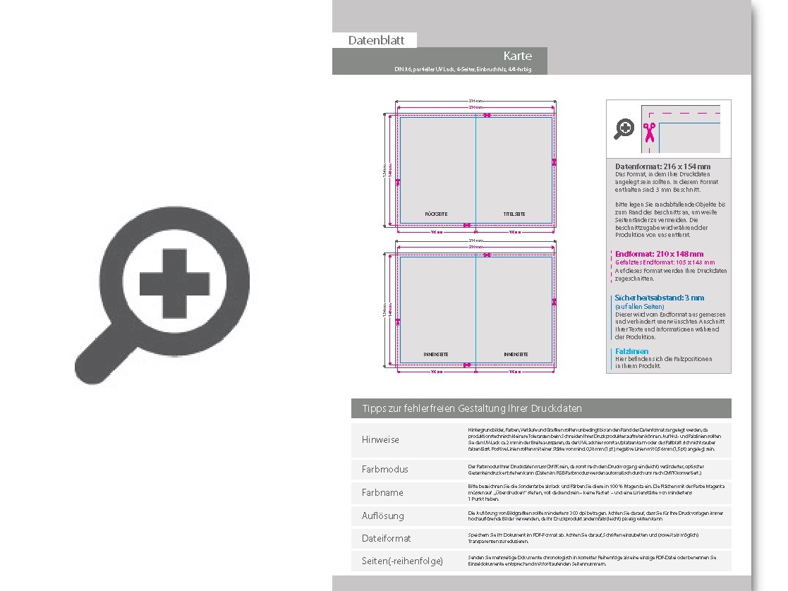 Product Bild hochzeitskarte_din_a6_4-seiter_4_4_farbig_mit_beidseitig_partieller_uv-lackierung