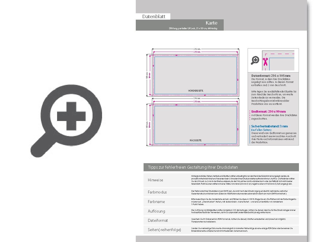 Product Bild hochzeitskarte_din_lang_quer_4_4_farbig_mit_beidseitig_partieller_uv-lackierung