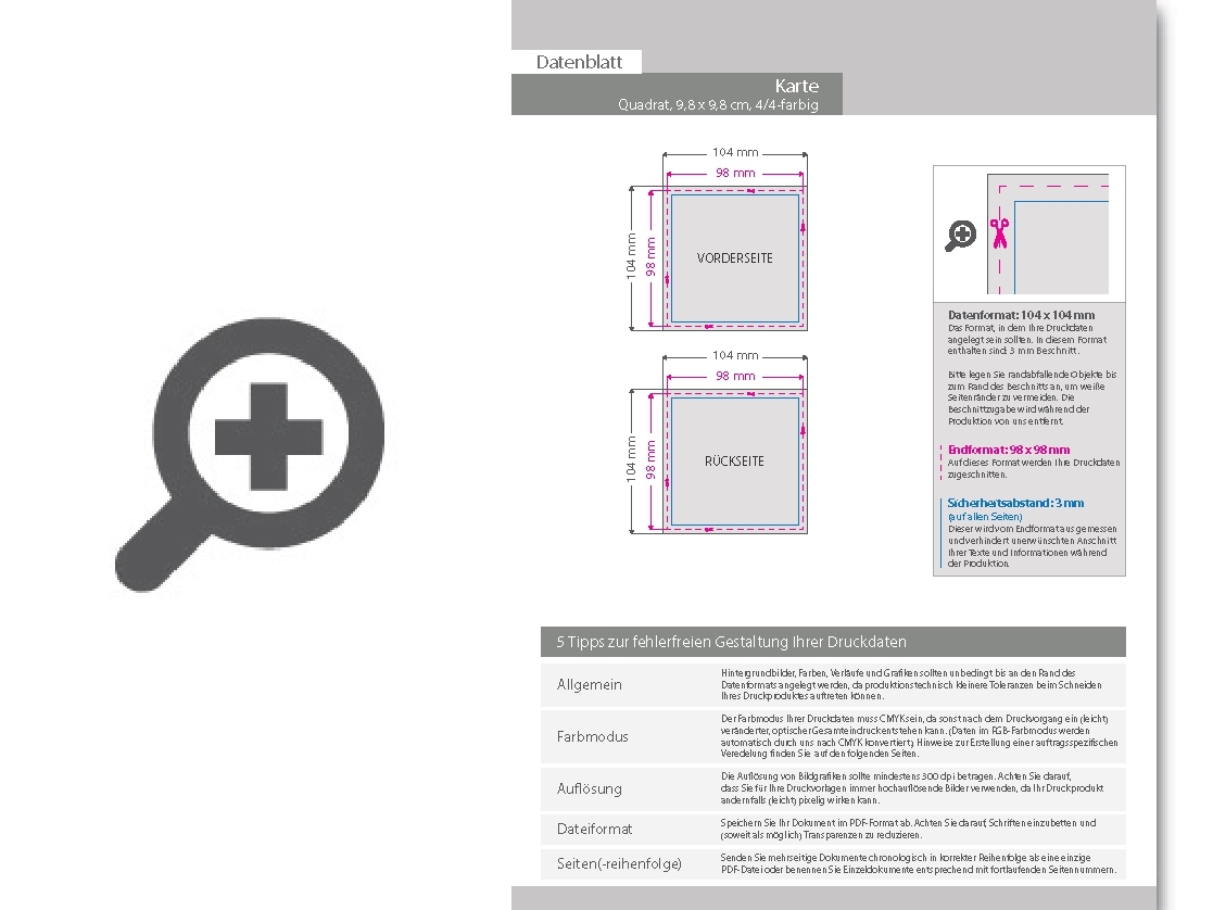 Product Bild hochzeitskarte_quadrat_9_8_cm_x_9_8_cm__beidseitig_bedruckt